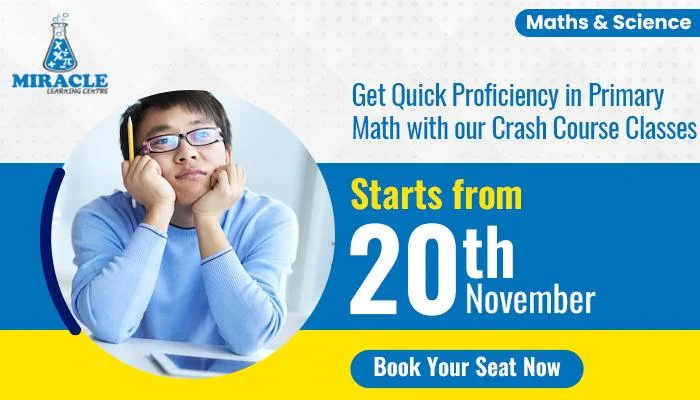 Elevate Your Primary Maths Skills with our Maths Crash Course Classes