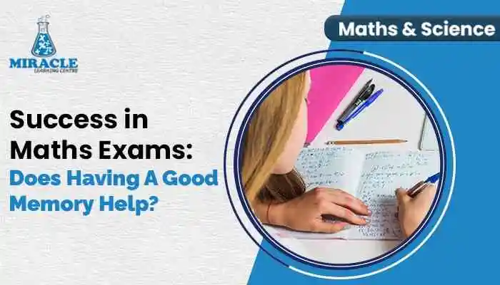 Does a Good Memory Help in Maths Exams?